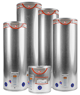 Rheem Vitreous Enamel lined hot water cylinders